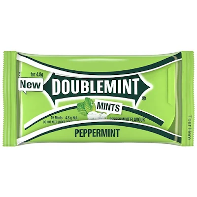 Doublemint Wrigleys Double Mint Peppermint - 3.8 gm