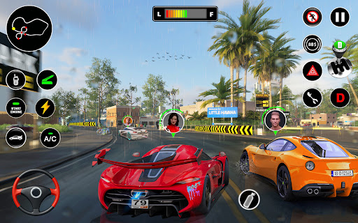 Screenshot Racing in Highway Car 3D Games