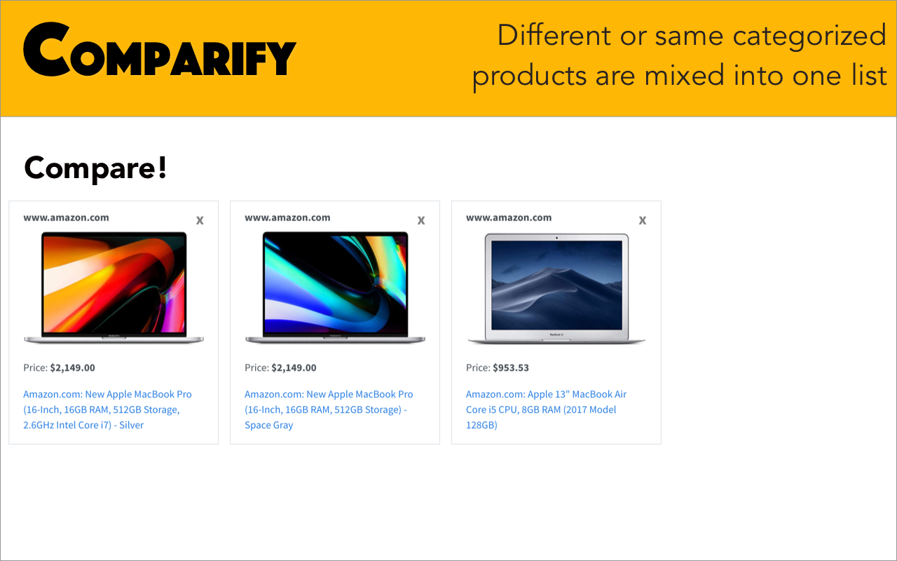 Comparify - Compare Products Preview image 4