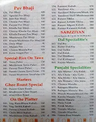 Shreeji's Pure Veg menu 3