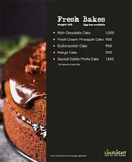 Limelight Coffee Shop menu 3