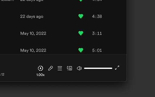 Spotify Playback Speed