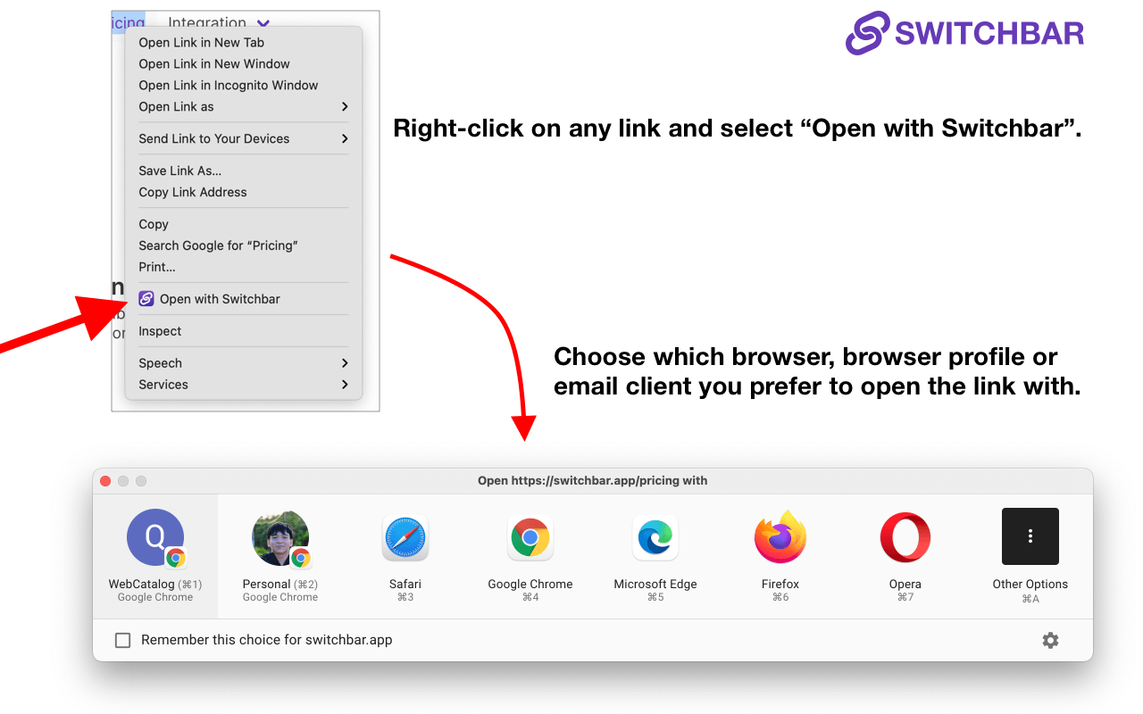 Open with Switchbar Preview image 1