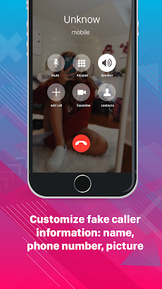 Fake call, prank call style OSのおすすめ画像2