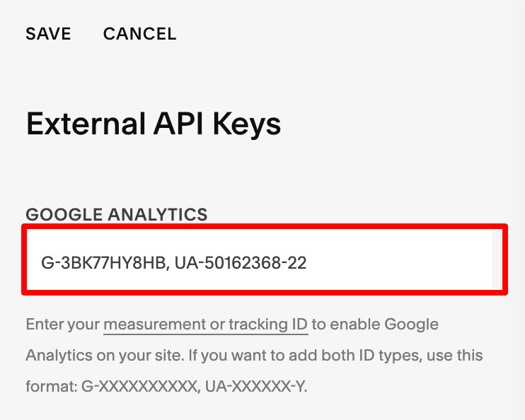 Guides to Squarespace Analytics for UA and GA 4