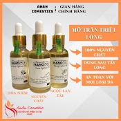 Mỡ Trăn Nguyên Chất, Hoa Nhài, Ngọc Lan Tây, Serum Mỡ Trăn Tươi Nanocee Triệt Lông Chân, Nách, Bikini, Ức Chế Mọc Lông