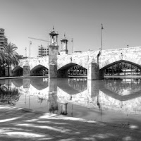 Black and white bridge di 