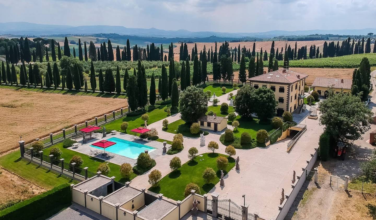 Villa avec piscine et jardin Montepulciano