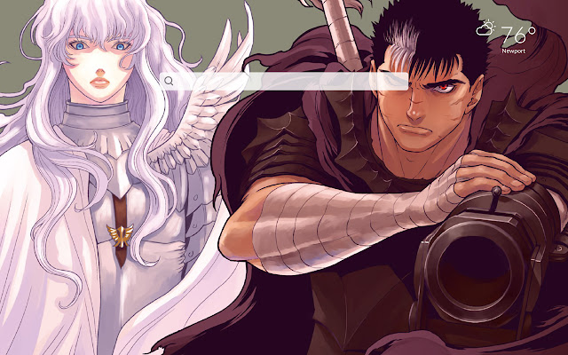 Berserk Anime HD Wallpapers New Tab