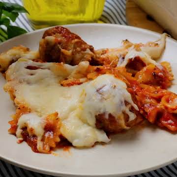 Dump and Bake Meatball Casserole