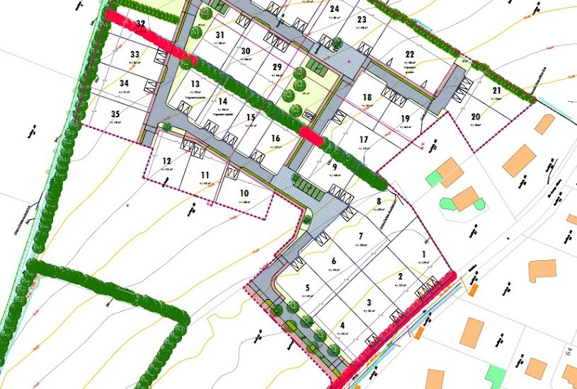  Vente Terrain à bâtir - 850m² à Subles (14400) 