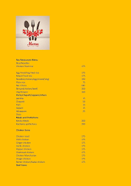 Ras Foods menu 1