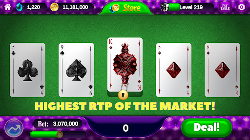 Screenshot Flush Frenzy : Video Poker