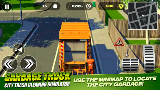 Garbage Truck - City Trash Cleaning Simulator