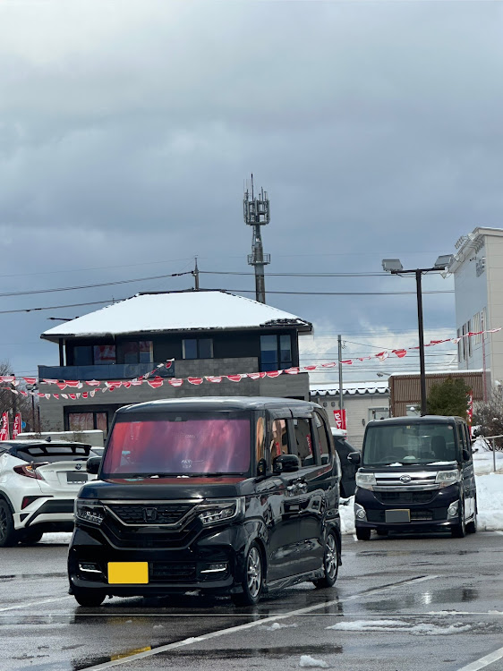 Nボックスカスタムの能登半島地震により被災された皆様心よりお見舞い申し上げます。・おそおめに関するカスタム事例の投稿画像1枚目