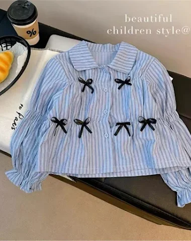 Chemise pour Filles Ensemble Coréen - 1