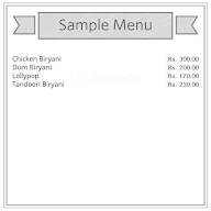 Salman Caterers menu 1