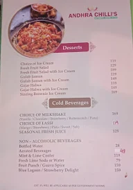 Andhra Chilli's Authentic Andhra style menu 5