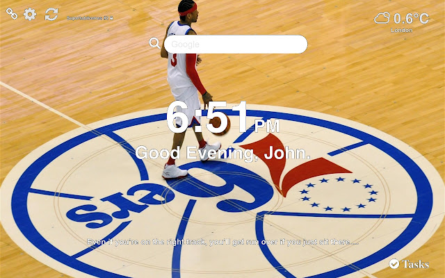 Sixers NBA Wallpapers New Tab Themes