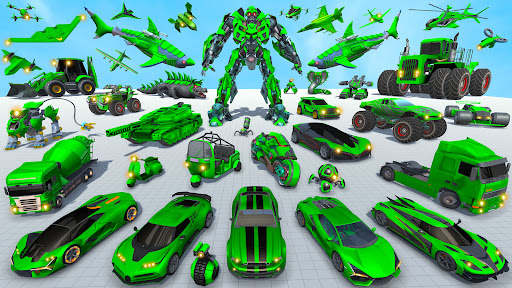 Screenshot Shark Robot Car Game 3d