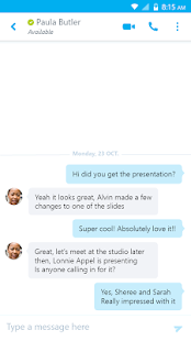 Skype for Business for Android v6.4.0.5