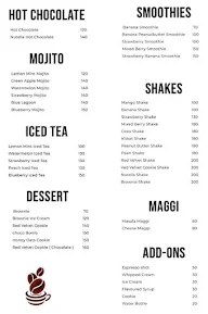 Coffee Street menu 2