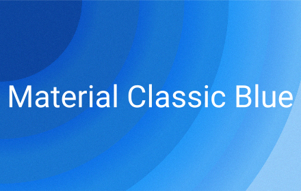 Material Classic Blue Theme small promo image