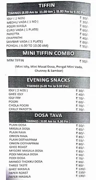 Motel Highway Adhinath menu 3