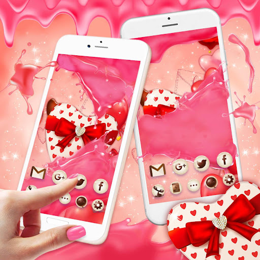 Gravity Love Chocolate Live Themes HD Wallpapers