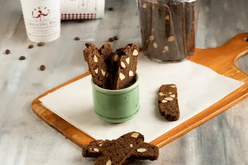 Gluten Free Chocolate Almond Biscotti