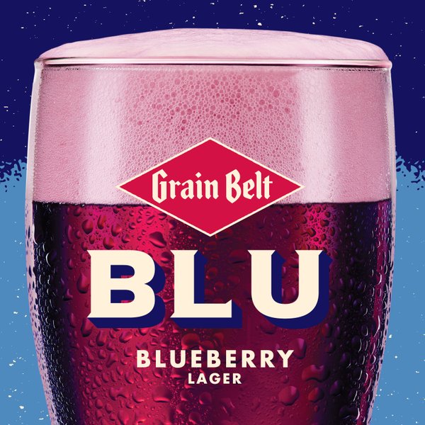 Logo of August Schell's Grain Belt Premium Blu Blueberry Lager