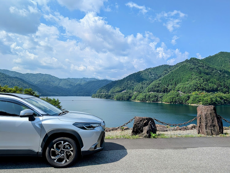 カローラクロスのドライブ・トヨタ・夏・郡上市・岐阜県に関するカスタム事例の投稿画像2枚目