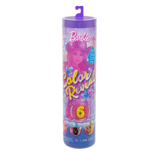 Barbie Color Reveal Muñeca Moda Disco Sorpresa Barbie  x 1 