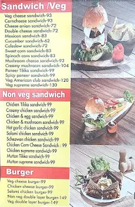 Sandwich Junction menu 1