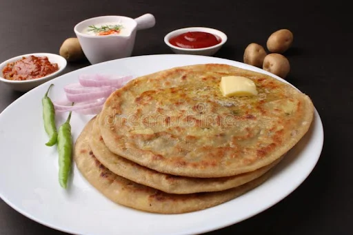 Aloo Pyaz Paratha