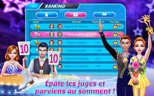 Code Triche Patineuse artistique – Piste des défis de danse APK MOD (Astuce) screenshots 4