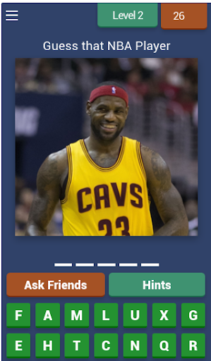 undgå brugervejledning Jobtilbud Download Guess that NBA player Free for Android - Guess that NBA player APK  Download - STEPrimo.com