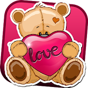 Cute Love Stickers - Romantic Photo Editor 1.3 Icon