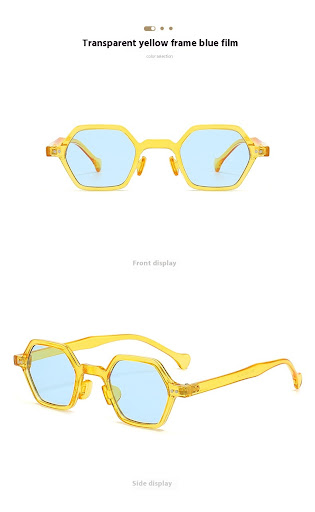 Title 3, Polygonal Sunglasses Outdoor Fishing Versatile