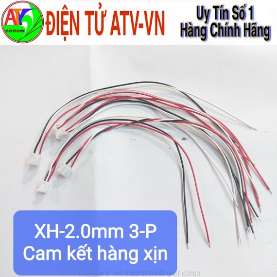 1 Dây Xh2.0 Kết Nối Connector 1 Đầu 3 Sợi 2.0Mm Japan