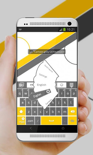 免費下載個人化APP|漫画グレー GO Keyboard app開箱文|APP開箱王