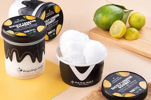 Sicily Lemon Sorbet Ice Cream Tub [500ml]