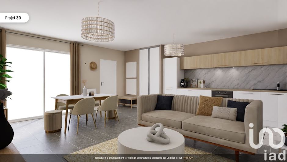 Vente duplex 4 pièces 77 m² à Bussy-Saint-Georges (77600), 349 000 €