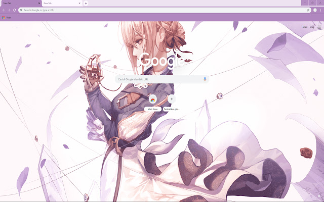 Violet Evergarden 1920 x 1080 chrome extension