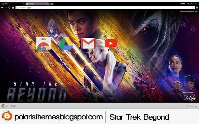 Star Trek Beyond chrome extension