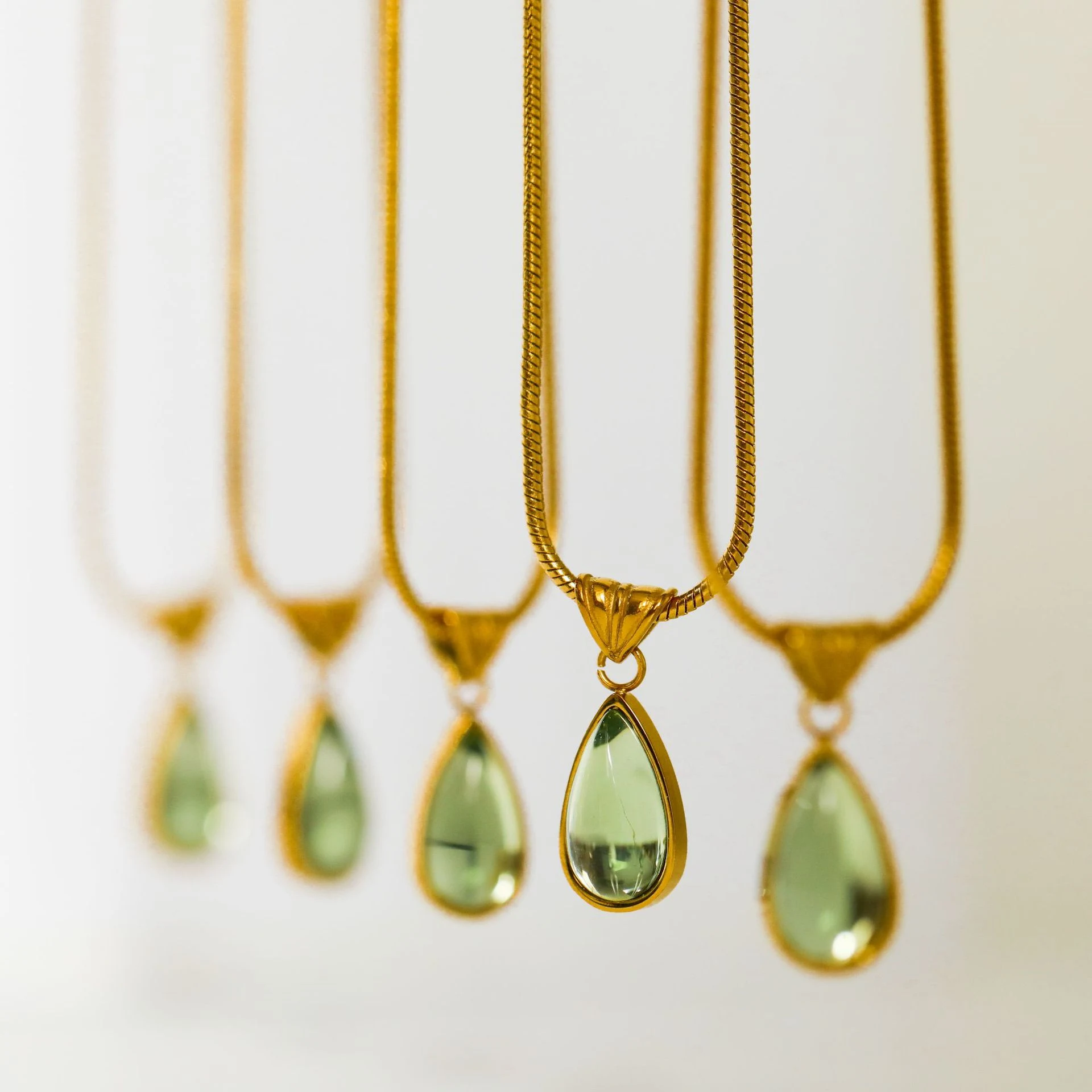 Title 4, Retro French Temperament Waterdruppel Ketting, ...