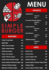 Simple Burger menu 2