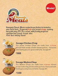 Nirula's menu 1