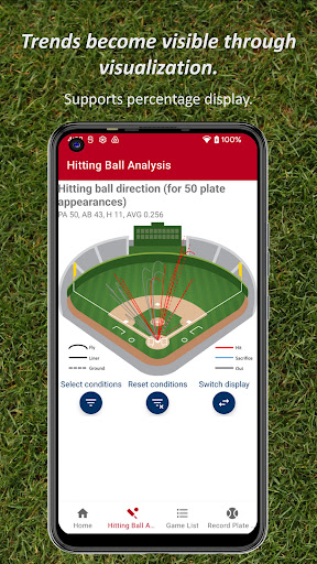 Screenshot Batting STATS Manager