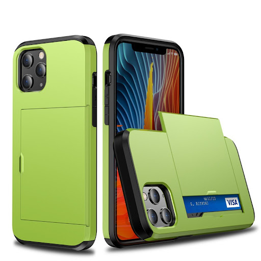 Title 8, Mobile Phone Case with Sliding Cover, Card Hold...